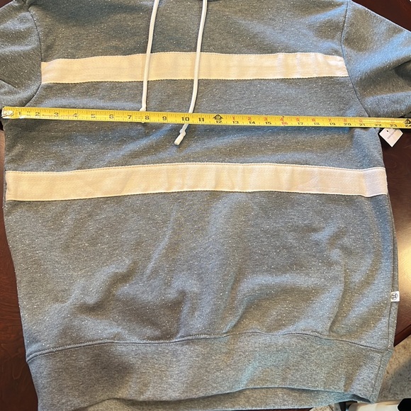 Sovereign Code Men’s Eaton Striped Pullover color Dk Sea Hoodie size Lar… - Picture 17 of 17